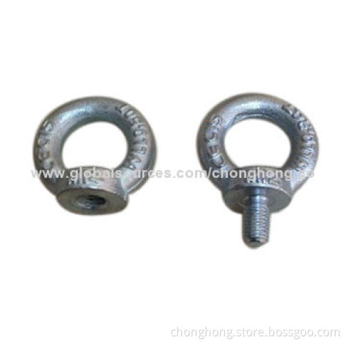 Lifting Eye Nut/Bolt, with DIN582, DIN580, JIS B1169 and JIS B1168 Marks